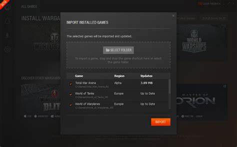 wargaming launcher|Game Center: install and troubleshoot .